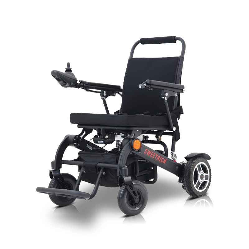 ifold plus 2020 New 2020 Desain Baru Ultra Light Lithium Baterai Roda Roda Aluminium Lipat Kursi Roda Daya Listrik