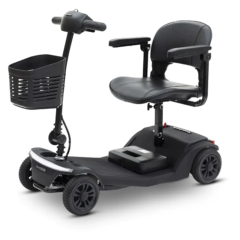 S2 Ukuran Kecil Kecil Kecil yang Dapat Disesuaikan Lipat Lipat Mobility Scooter